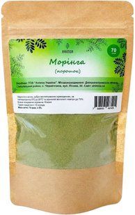 Моринга (порошок) 70 г TM Ahimsa 0714 фото