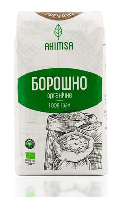 Мука из зеленой гречки органическая 1 кг ТМ Ahimsa 1571682155 фото