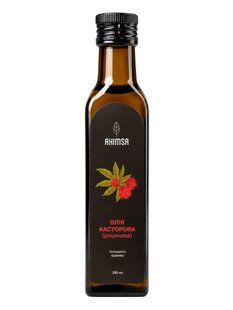 Олія касторова (рицинова) сиродавлена 250 мл TM Ahimsa 0631 фото