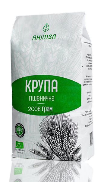 Крупа пшеничная 2 кг органическая ТМ Ahimsa 1780879580 фото