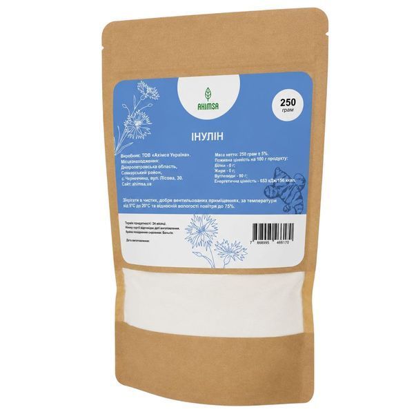 Інулін 250 г TM Ahimsa 0678 фото