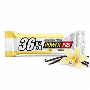 Протеиновый батончик "Пломбирини" 36% (без сахара) 60 г ТМ PowerPro 0965 фото