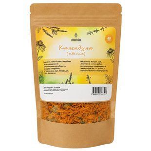 Календула (цветы) 40 г TM Ahimsa 0636 фото