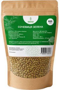 Сочевиця зелена 800 г TM Ahimsa 0726 фото