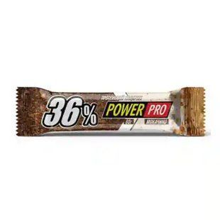 Протеїновий батончик "Мокачино" 36% (без цукру) 60 г ТМ PowerPro 0966 фото