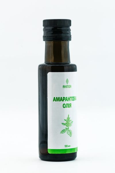 Амарантова олія 100 мл органічна ТМ Ahimsa 1244573943 фото
