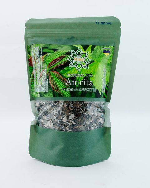 Чайний сбір Малина + Смородина ферментований натуральний "Амріта" 50 г TM Bhakti 0160 фото