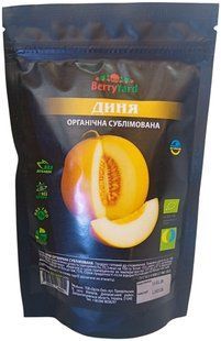 Диня сублімована (шматочки) органічна 20 г ТМ BerryYard 0776 фото