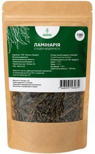 Ламинария сушеная 100 г ТМ Ahimsa 0300 фото