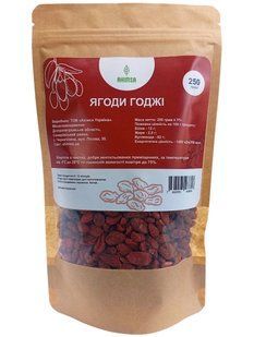 Ягоди Годжі 250 г TM Ahimsa 0742 фото