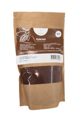 Какао порошок темный премиум 22% 300 г TM Ahimsa  0302 фото