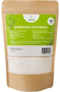 Бамбуковая клетчатка 100 г TM Ahimsa 0986 фото