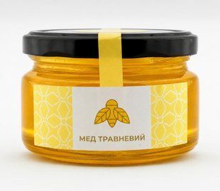 Мед травневий (акації) 300 г TM Ahimsa.  0092 фото