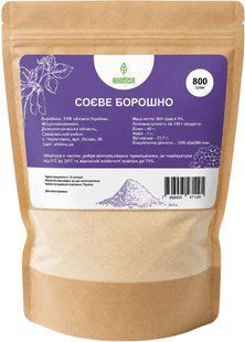 Соєве борошно 800 г ТМ Ahimsa  0893 фото
