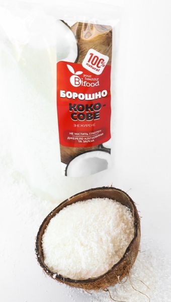 Борошно кокосове 300г Bifood 1696825547 фото